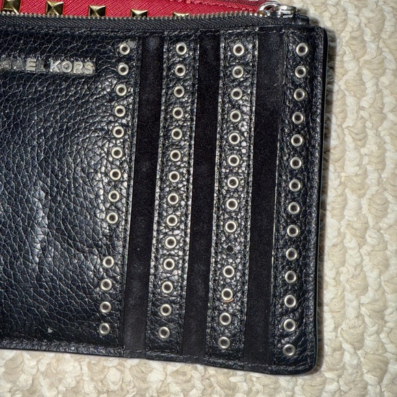 MICHAEL KORS Black and Red Wristlet Set - Picture 7 of 8